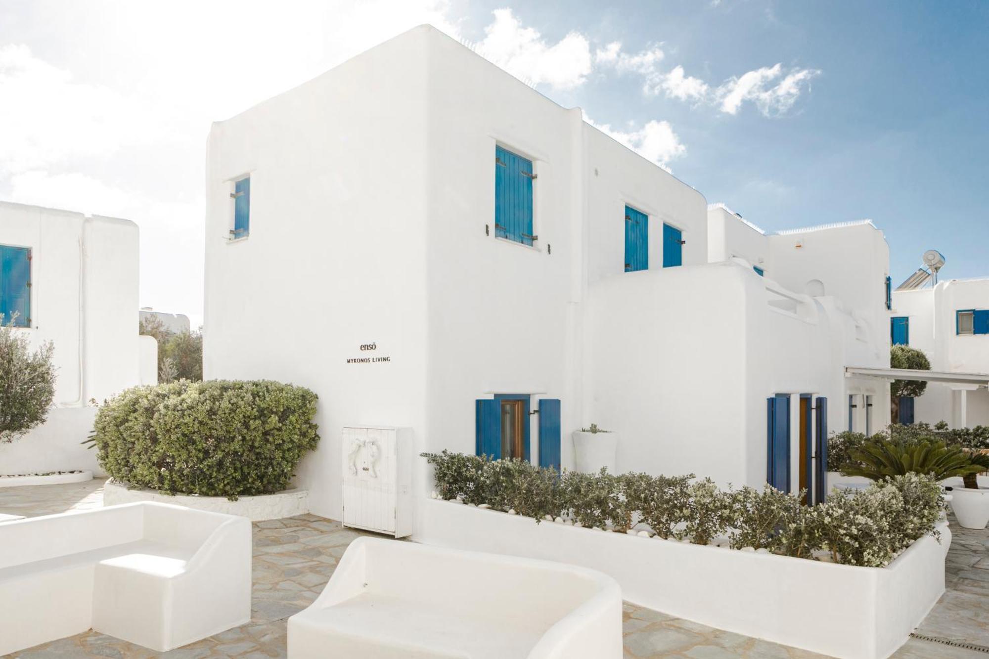 Mykonos TownEnso Mykonos Livingアパートメント エクステリア 写真