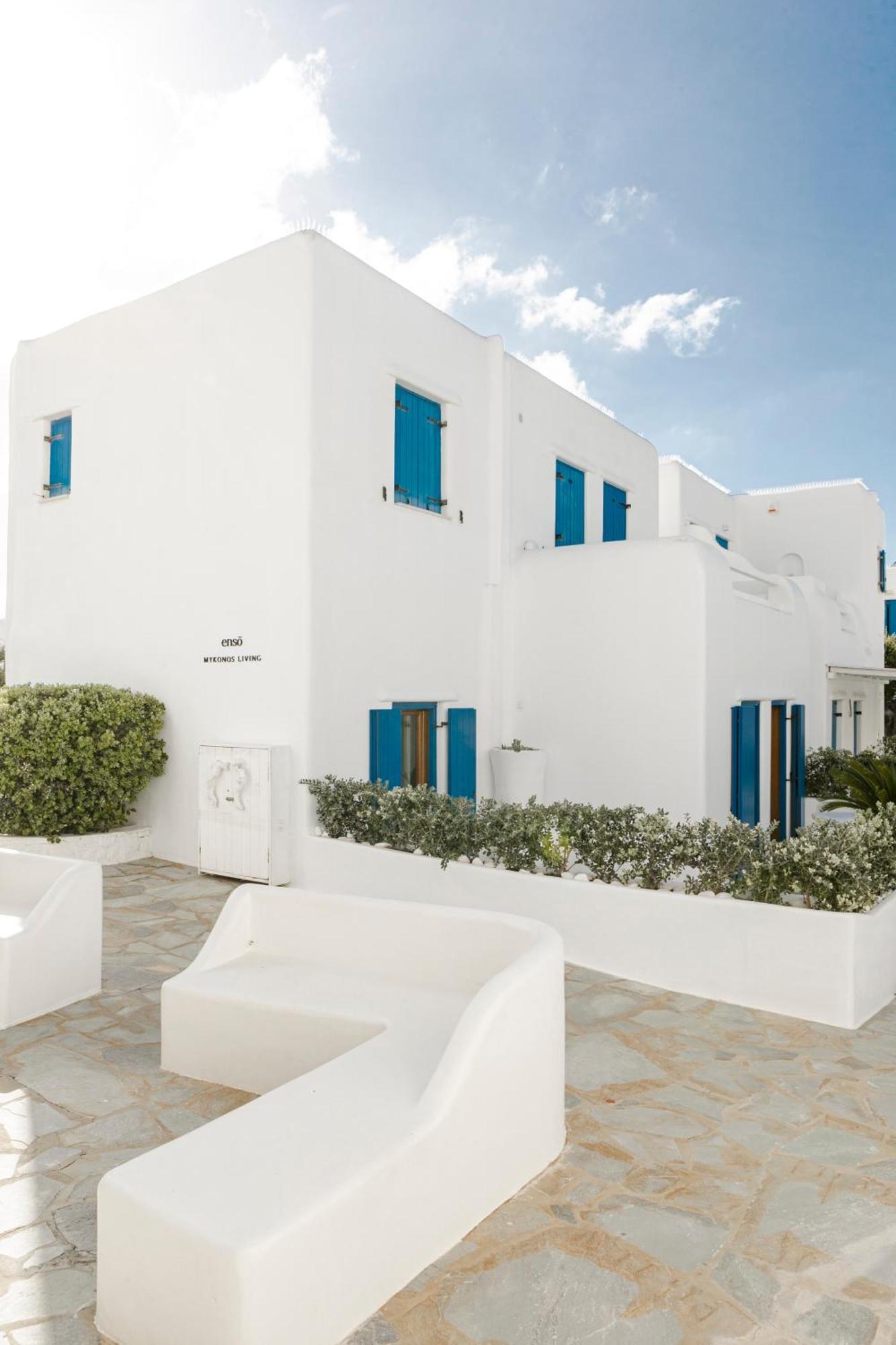 Mykonos TownEnso Mykonos Livingアパートメント エクステリア 写真